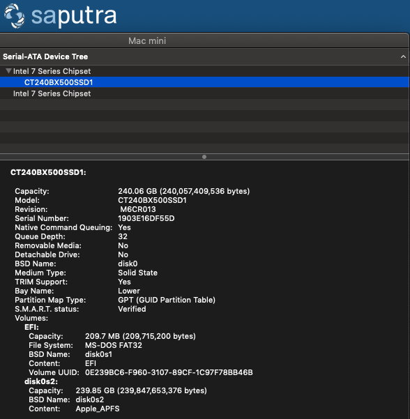 gør det fladt Psykiatri klient Enable TRIM for non-Apple SSD on macOS | Saputra