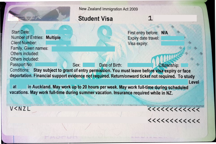 Student Visa New Zealand
