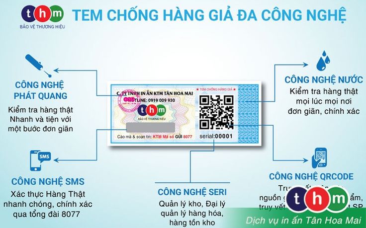Phân biệt tem thật và tem giả dễ dàng