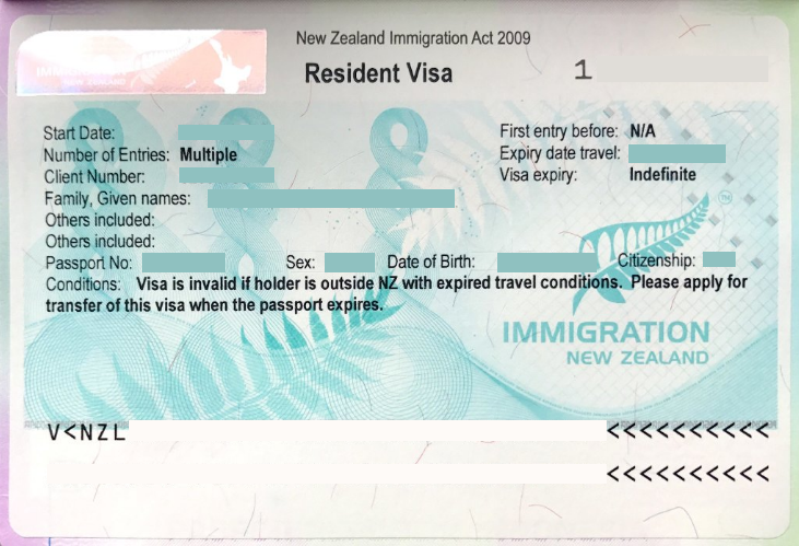 Resident Visa New Zealand