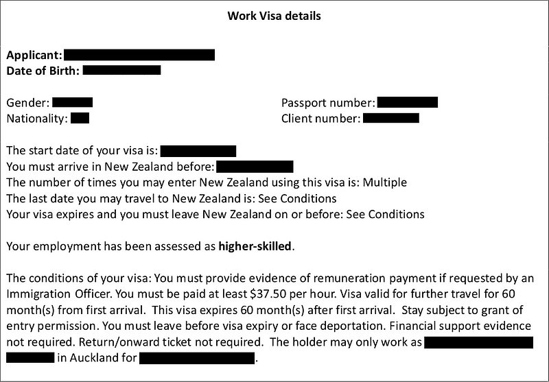 Higher-skilled Work Visa New Zealand